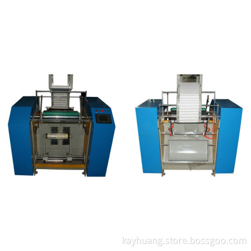 semi-automatic aluminum foil rewinder